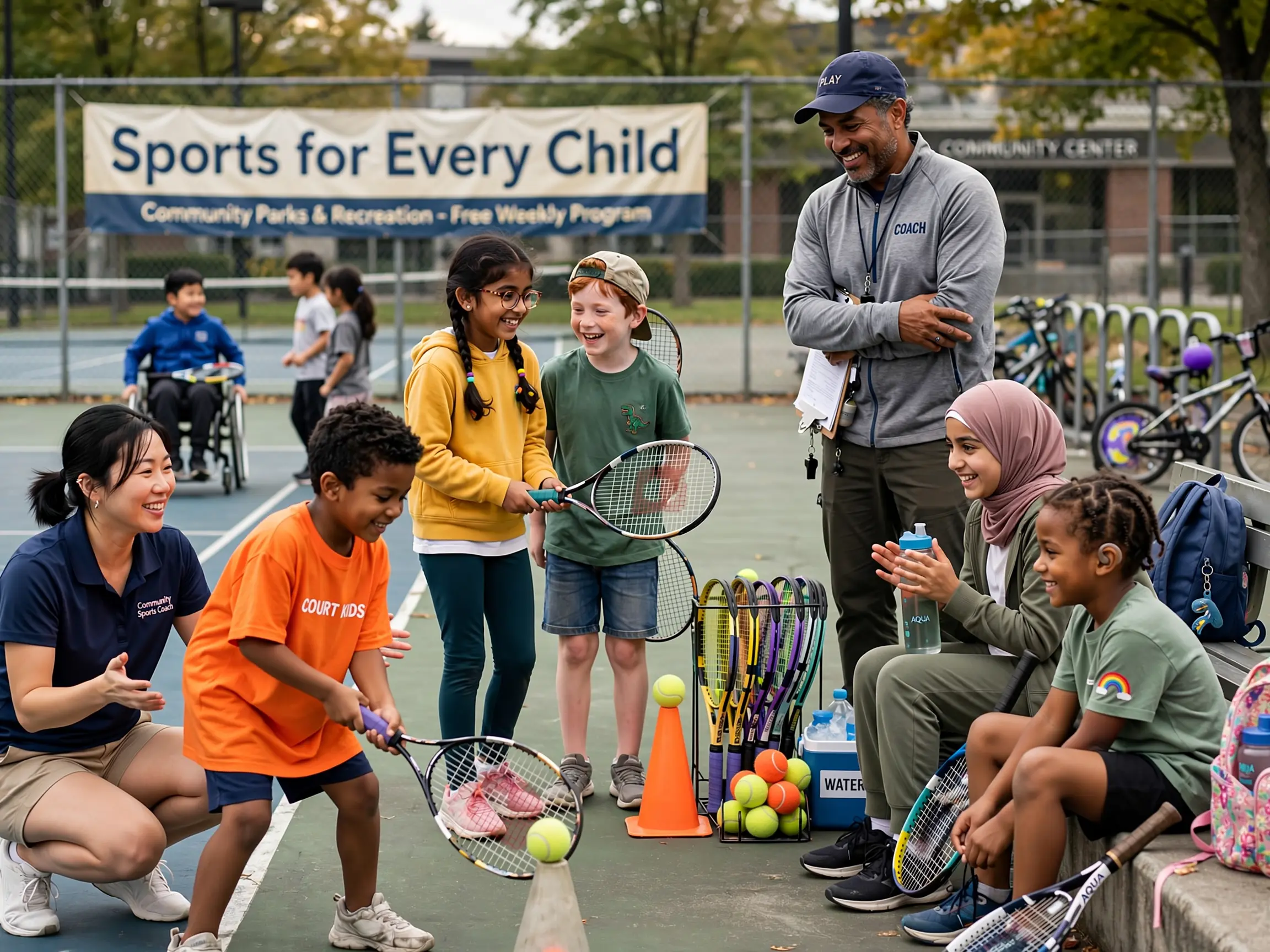 Community charity sports program